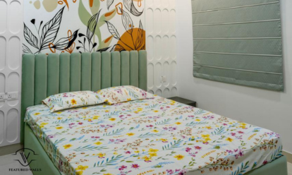 Luxury Bedroom Interiors in Banjara Hills by Featured Walls